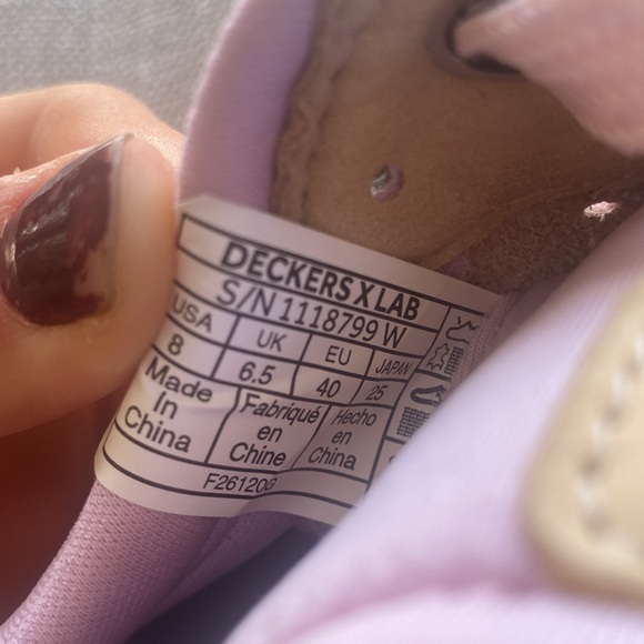 New In Box Deckers X Lab Women’s X-Scape NBK Low Pink - Picture 8 of 10